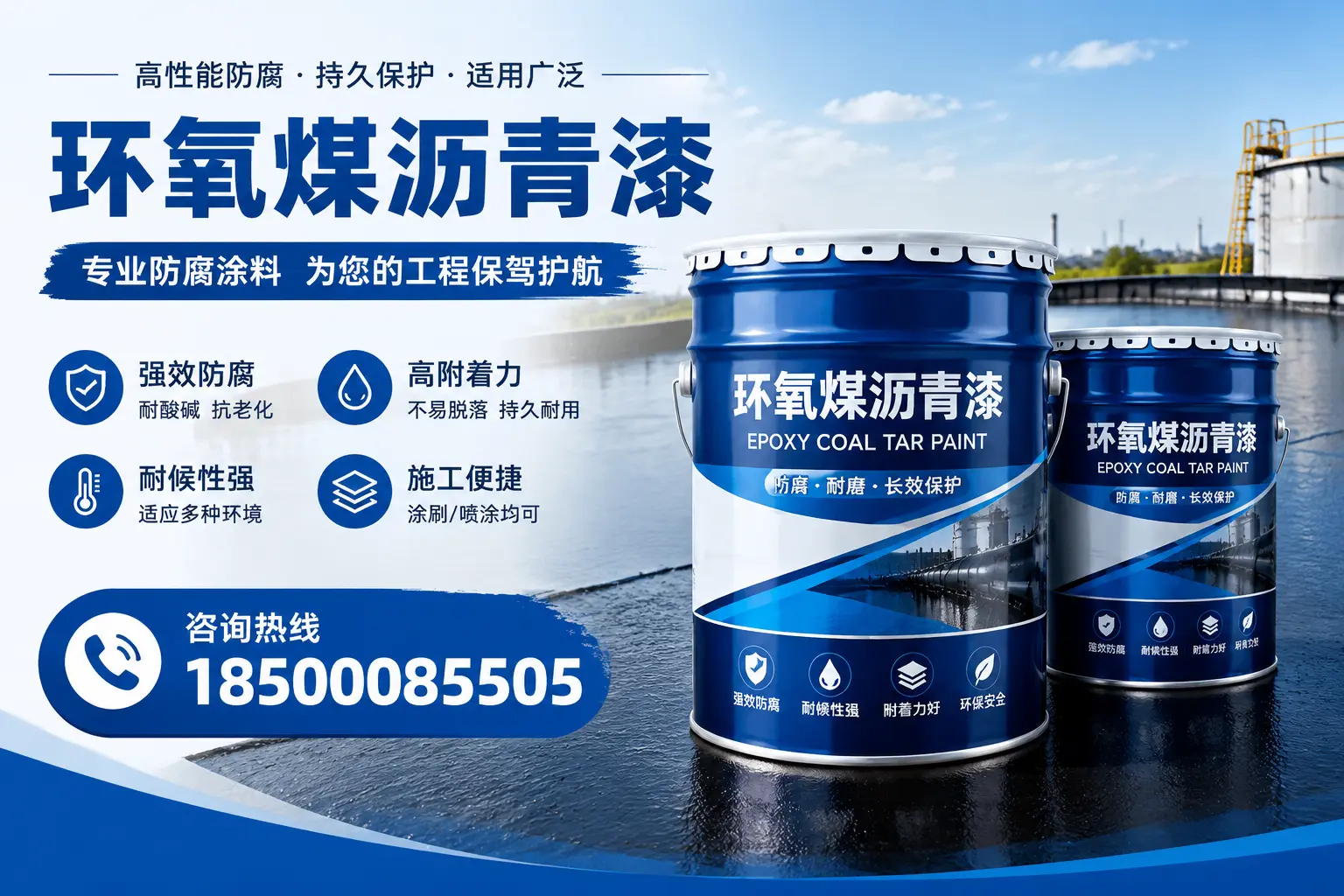 环氧煤沥青漆与其他漆类的比较，许昌用户的选择依据