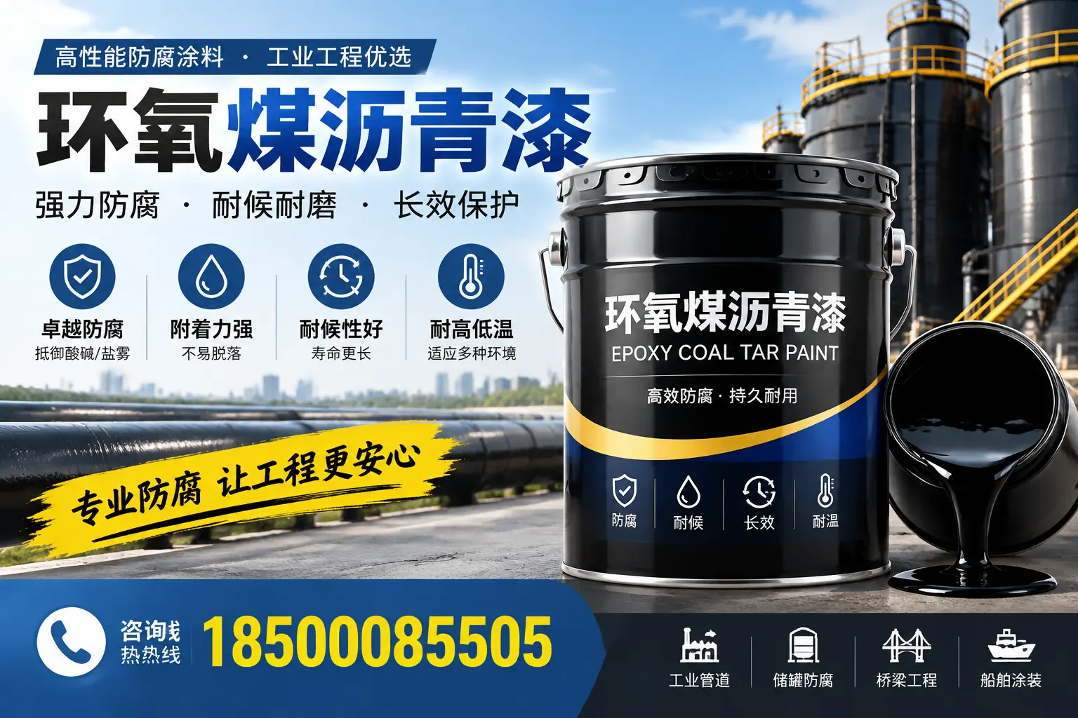 环氧煤沥青漆的施工方法与注意事项，确保在许昌顺利完成