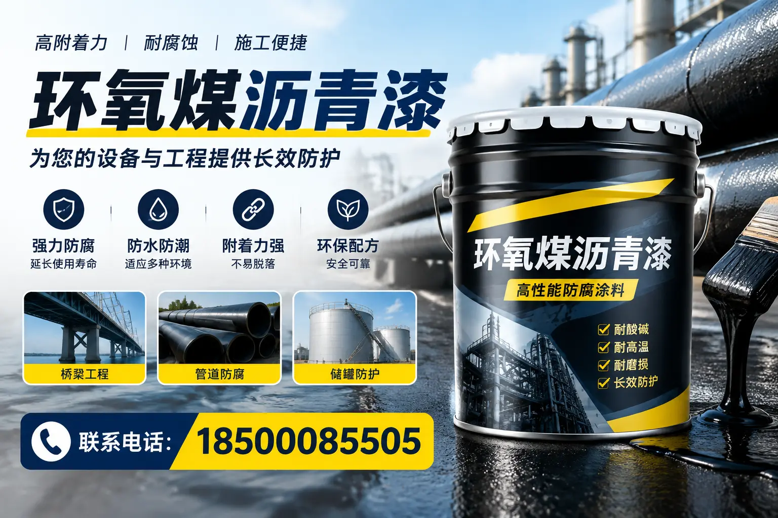 环氧煤沥青漆与其他涂料的对比分析，助力许昌企业决策